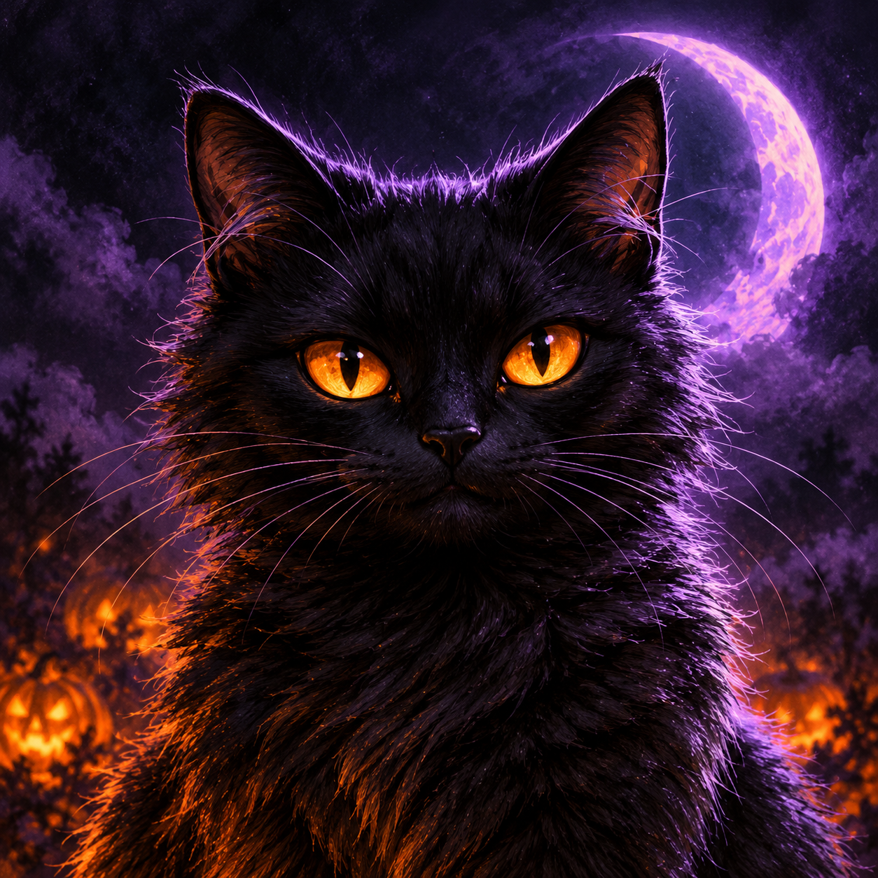 Memo, Memeoween's black-cat familiar